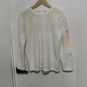 The Children’s Place: Girls Faux Fur Long Sleeve Top- Size XXL (16)